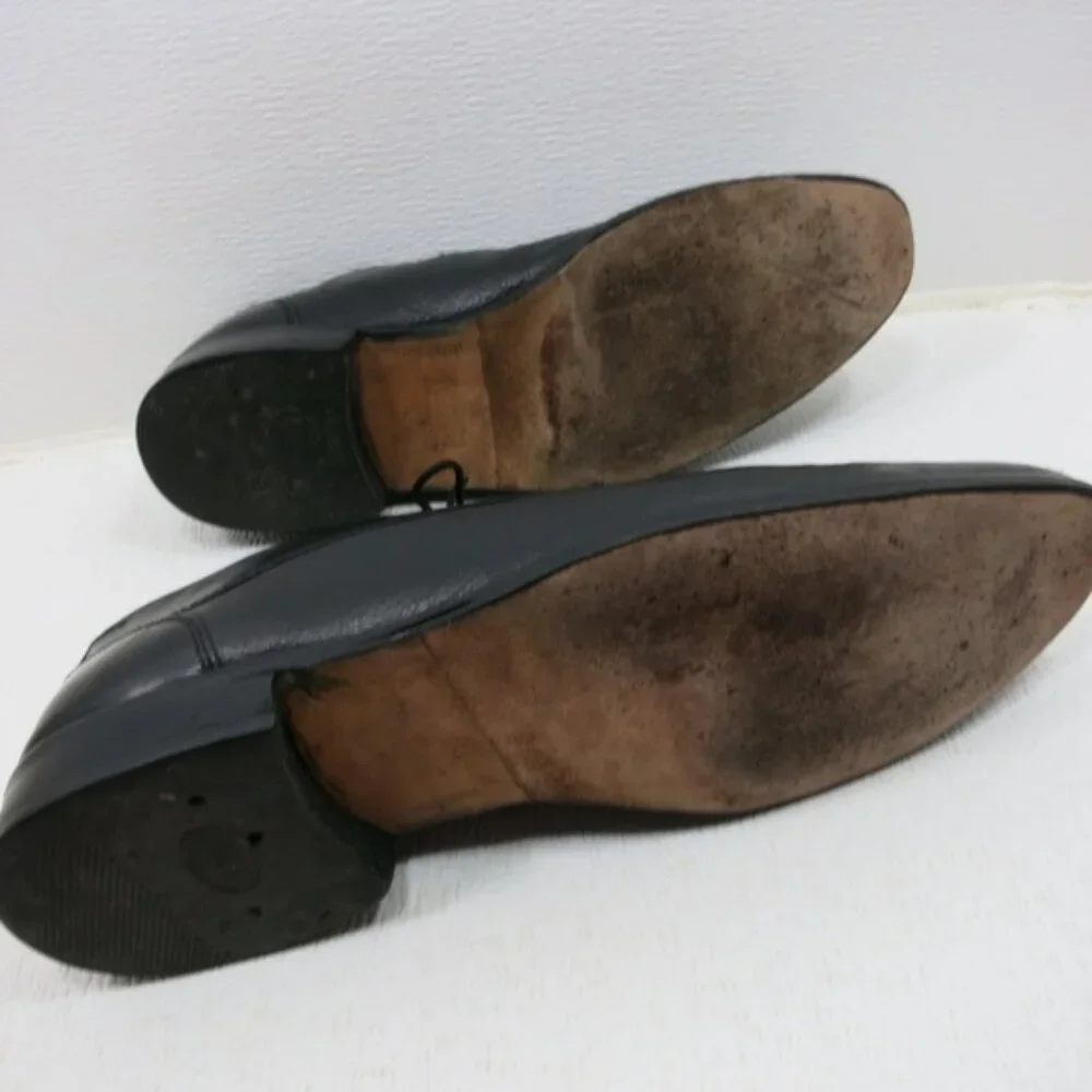 Johnston & Murphy Leather Split Top Oxfords Dress Footwear Men's Shoes 12 M